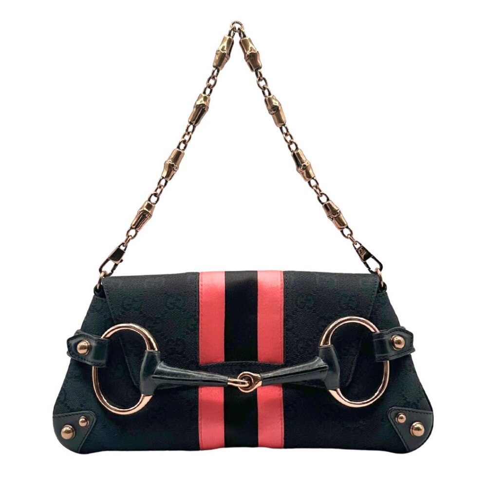 •SOLD•Vintage Gucci Tom Ford Era Horsebit Shoulder Bag & Clutch